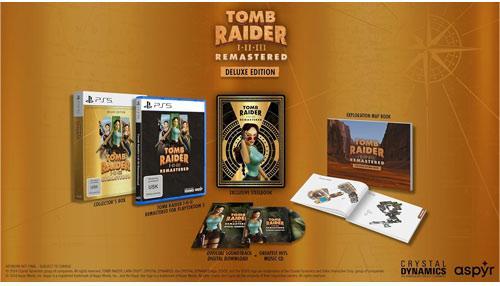 Tomb Raider 1-3 Remastered ? Deluxe Edition (Sony Playstation 5,NEU)