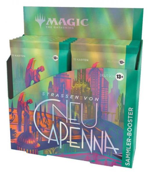 Straßen von Neu-Capenna Collector's Booster Display (12 Packs) DE