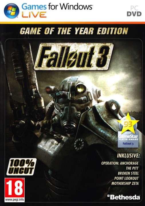 Fallout 3: Game of the Year Edition (Windows PC, gebraucht) **