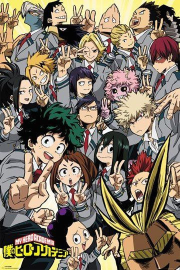 My Hero Academia Poster Set School Compilation 61 x 91 cm My Hero Academia Poster Set School Compilation 61 x 91 cm