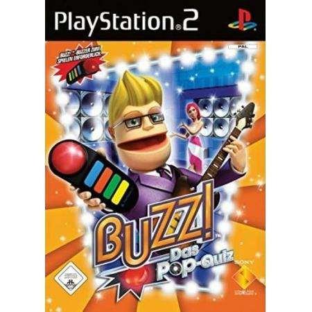 BUZZ!: Das Pop-Quiz inkl. 4 Buzzer (Playstation 2, gebraucht) **