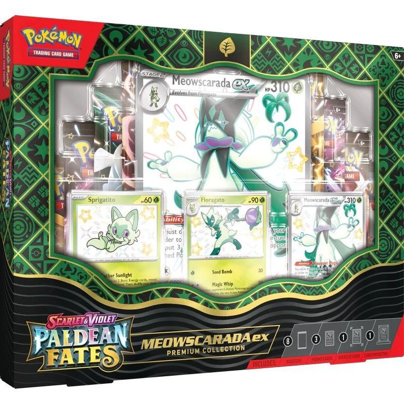 Pokémon TCG SV4.5 - Paldean Fates - Meowscarada ex Premium Collection EN