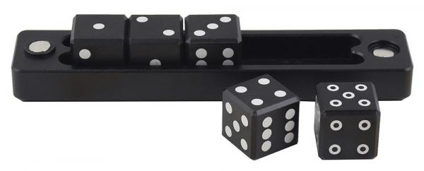 UP - D6 - 5 Dice Set Gravity Dice Black