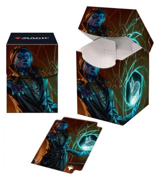 UP - Magic: The Gathering Streets of New Capenna 100+ Deck Box featuring Kamiz, Obscura Oculus