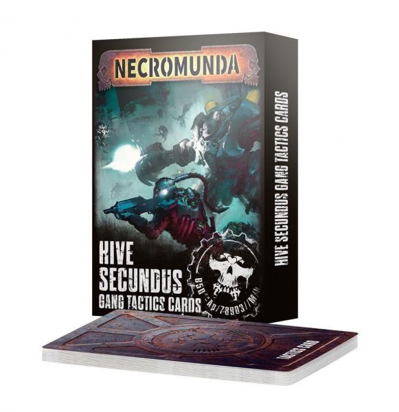 NECROMUNDA: HIVE SECUNDUS TACTICS CARDS (301-45)