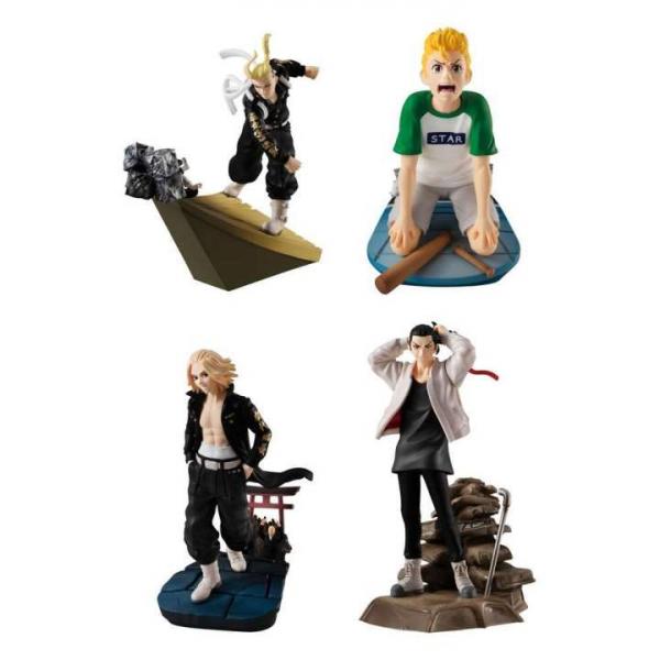Tokyo Revengers Petitrama Series Sammelfiguren 8 cm Toman Heroic Scenes