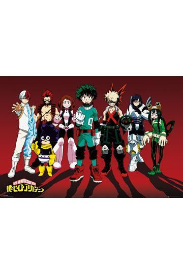 My Hero Academia Poster Set Line Up 61 x 91 cm