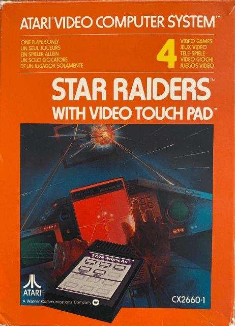 Star Raiders with video Touch Pad CX2660-1 (OA) (Atari VCS, gebraucht) **