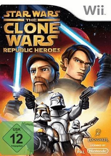 Star Wars The Clone Wars: Republic Heroes (Nintendo Wii, gebraucht) **