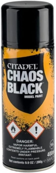 Chaos Black Spray 400ml (Global) (62-02)