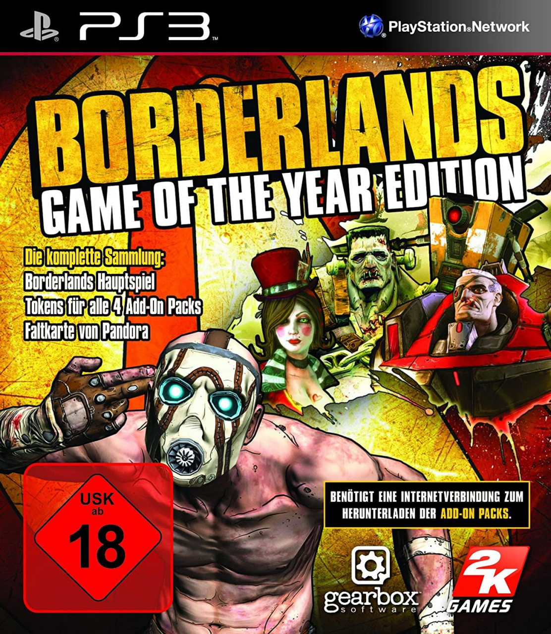 Borderlands - Game of the Year Edition (Playstation 3, gebraucht) ** Borderlands - Game of the Year Edition (Playstation 3, gebraucht) **