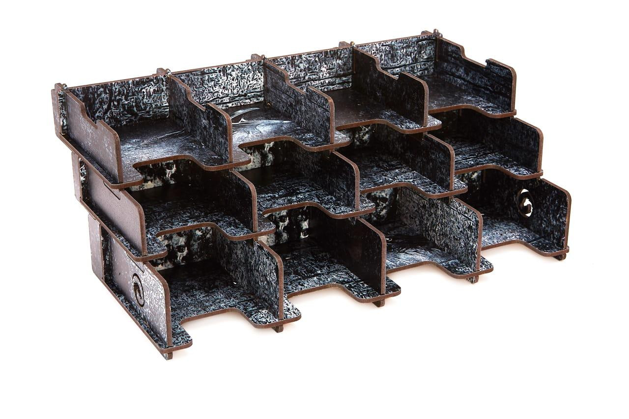 Board Game Card Holder: Full Print 12L Old Skull