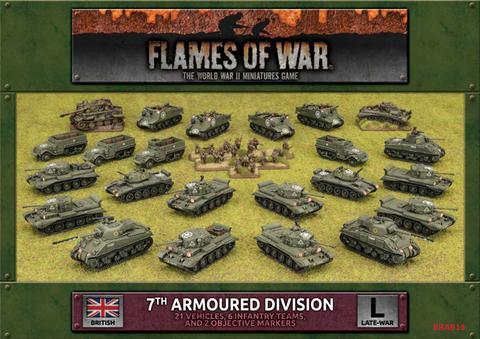 Flames of War 7th Armoured Division Army Deal EN