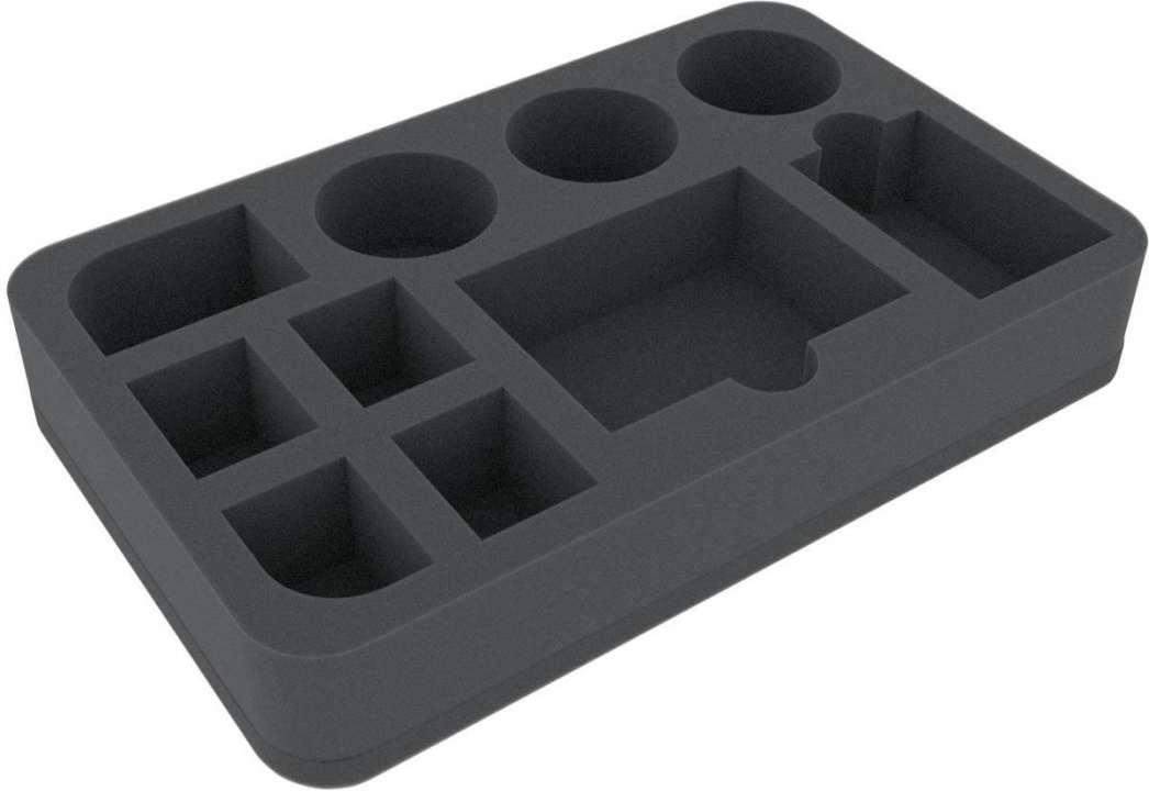 HSFW045BO 45 mm Schaumstoffeinlage mit 10 Fächern HSFW045BO 45 mm Schaumstoffeinlage mit 10 Fächern