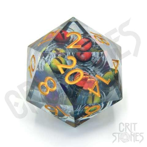 Beholden 33mm Floating Eyes D20