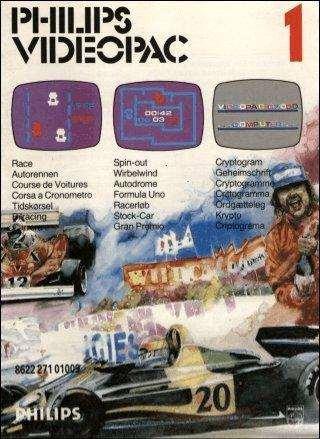 Race/Spin-Out/Cryptogram - Videopac #1 (Magnafox Odyssey, gebraucht) ** Race/Spin-Out/Cryptogram - Videopac #1 (Magnafox Odyssey, gebraucht) **