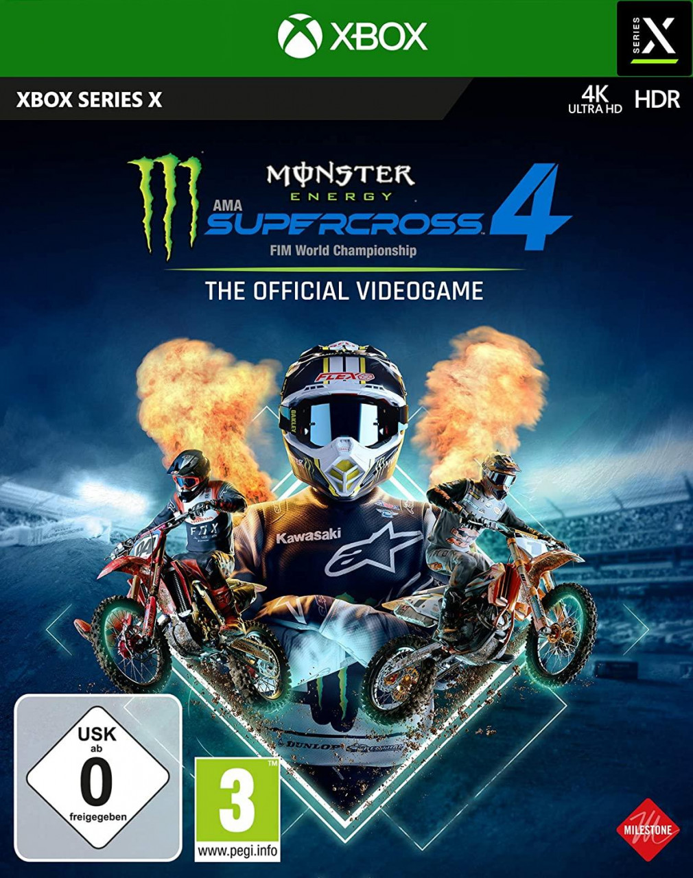 Monster Energy: Supercross 4 (XBOX Series X, NEU)