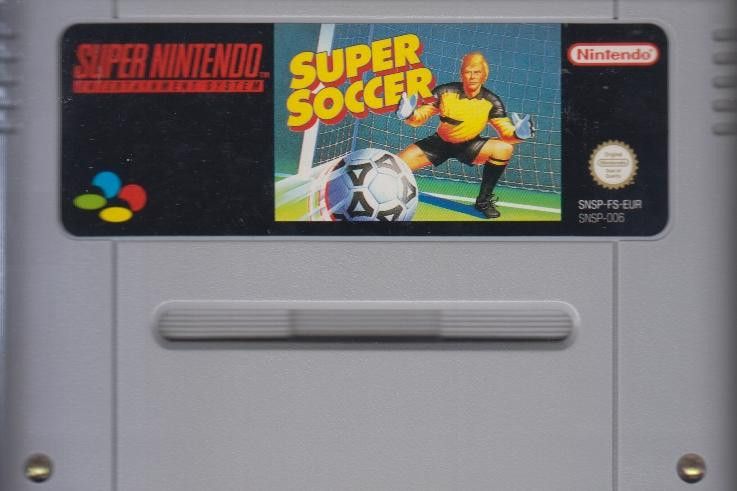 Super Soccer - MODUL (snsp-006) (Super Nintendo, gebraucht) **