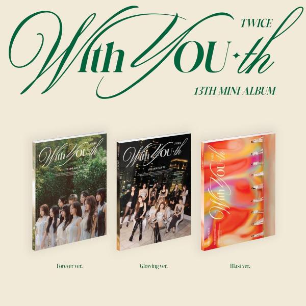 TWICE 13th Mini Album 'With YOU-th (3 SET)'