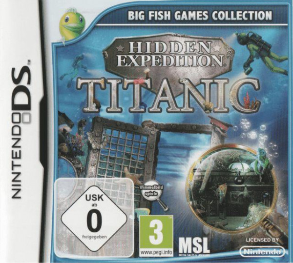 Hidden Expedition Titanic (Nintendo DS, gebraucht) **