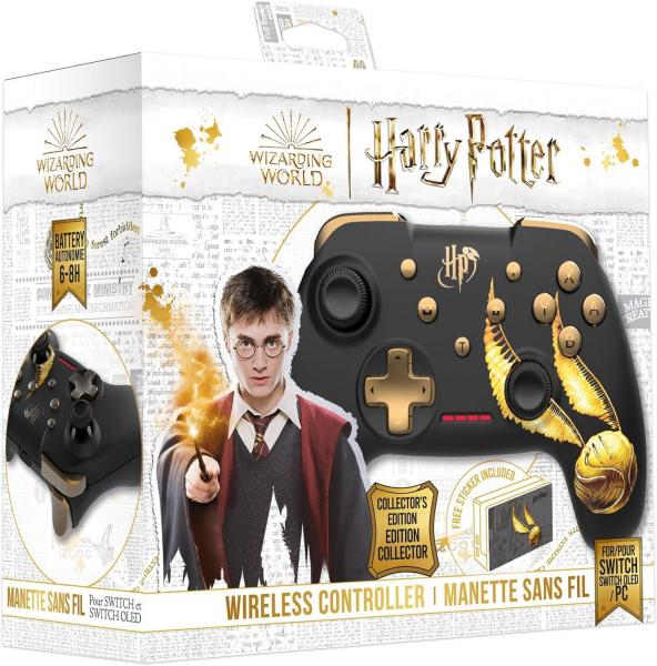Harry Potter wireless Controller - Goldener Schnatz (NEU)