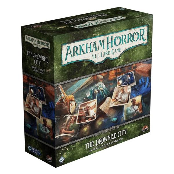 Arkham Horror LCG The Drowned City Invest Exp EN