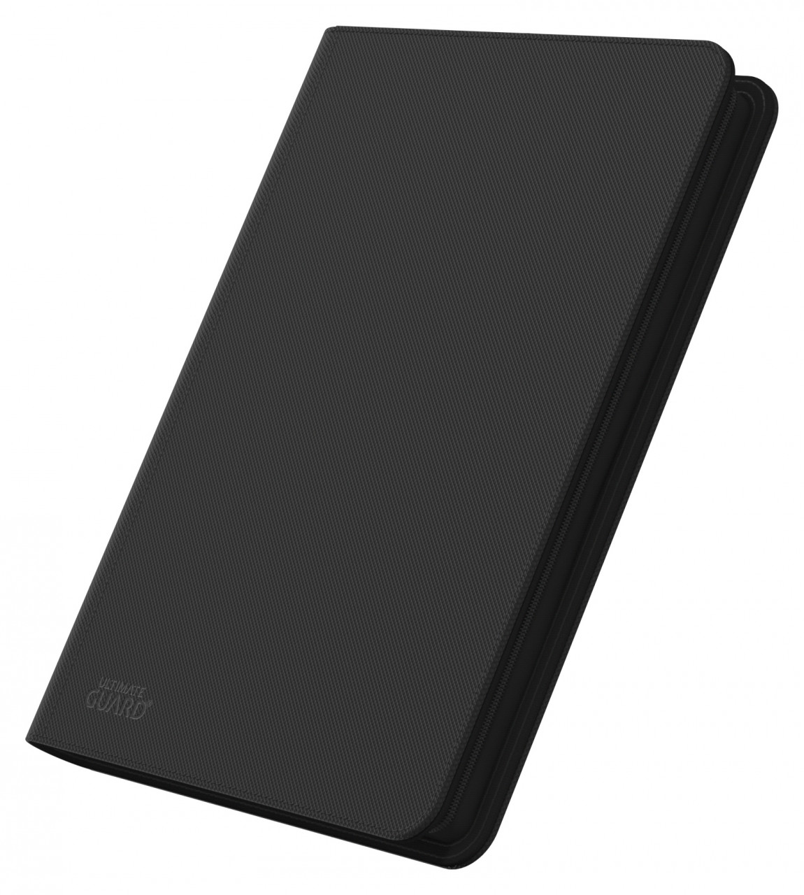 8-Pocket QuadRow ZipFolio XenoSkinTM Black