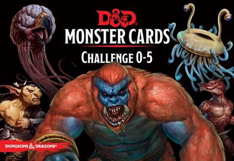 D&D RPG - Cards: Monster Deck 0-5