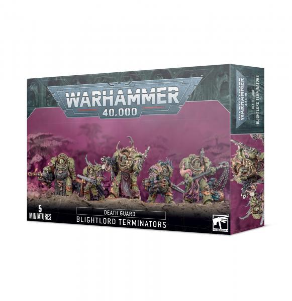 Death Guard Blightlord Terminators / Pestgarde Terminatoren (43-51)
