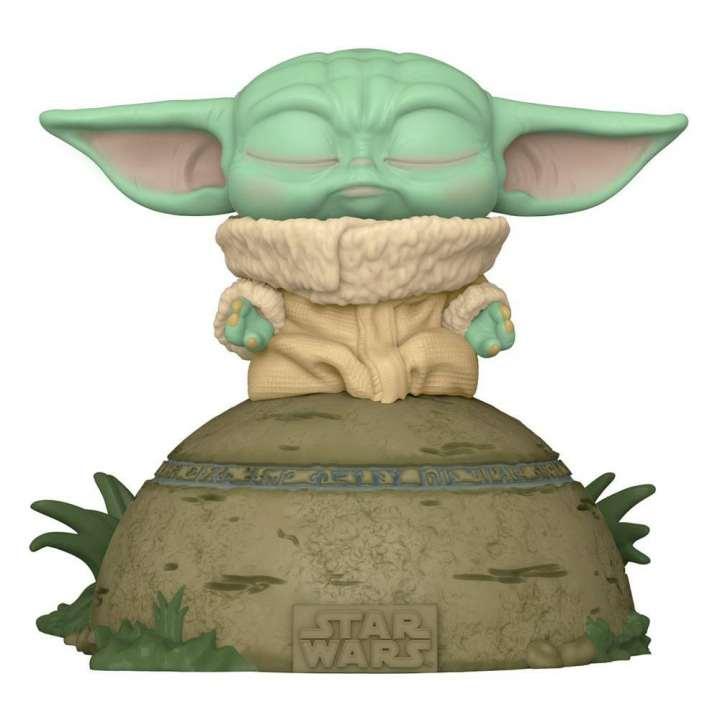 Funko POP Deluxe: Mandalorian- The Child Using the Force(SFX)