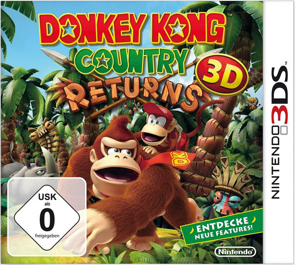 Donkey Kong Country: Returns 3D (Nintendo 3DS, gebraucht) **