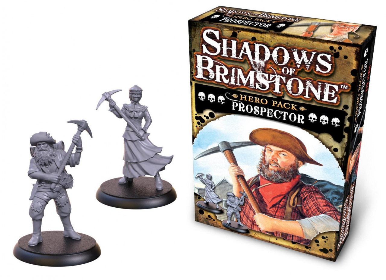 Shadows of Brimstone: Hero Pack  Prospector [Expansion]