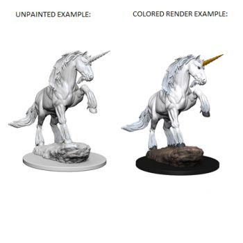 Pathfinder Deep Cuts Unpainted Miniatures: W1 Unicorn