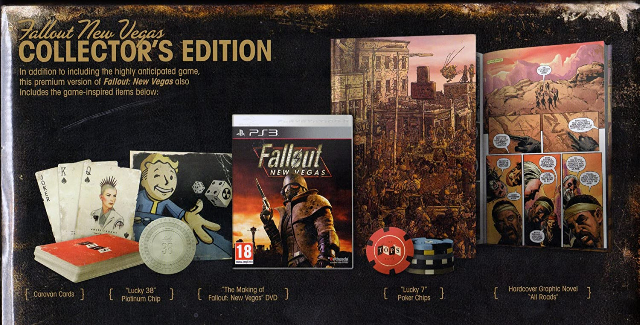 Fallout: New Vegas - Collectors Edition (Playstation 3, gebraucht) **