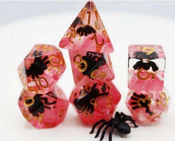 Terror Spiders RPG Dice Set (7)