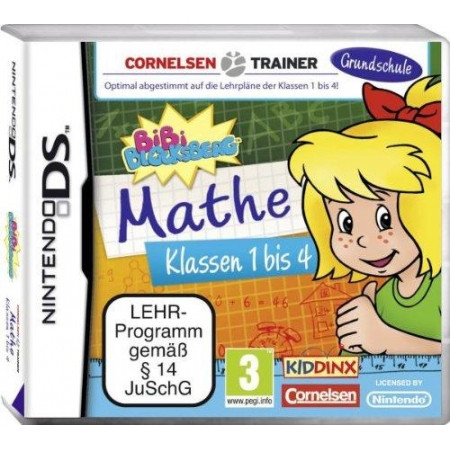 Bibi Blocksberg: Grundschule Mathe Klassen 1 - 4 (Nintendo DS, gebraucht) ** Bibi Blocksberg: Grundschule Mathe Klassen 1 - 4 (Nintendo DS, gebraucht) **