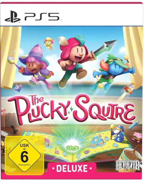 Plucky Squire: Der kühne Knappe DELUXE (Sony Playstation 5,NEU)