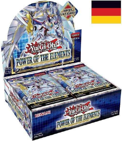Yu-Gi-Oh! TCG Power of the Elementals Booster Display DE