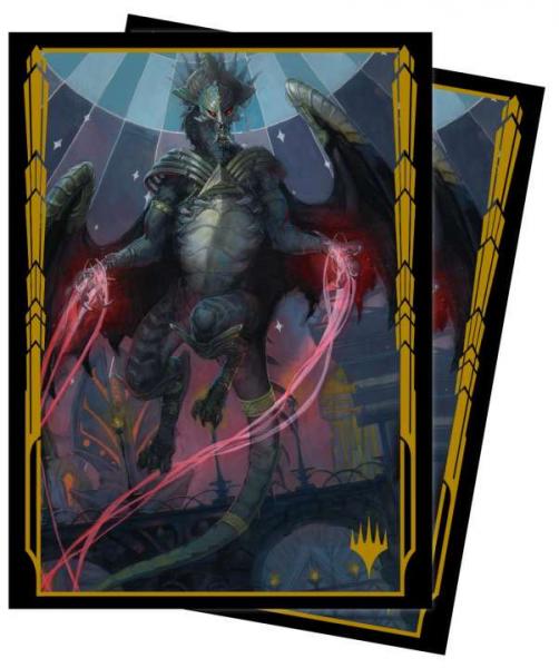 UP - Magic: The Gathering Streets of New Capenna 100 Sleeves featuring Ziatora, the Incinerator