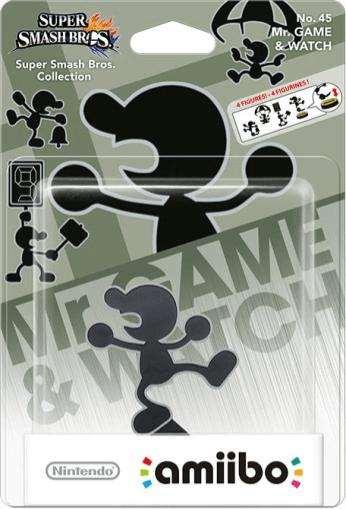 Amiibo Super Smash Bros. #045 - Mr. Game & Watch (NEU) ** Amiibo Super Smash Bros. #045 - Mr. Game & Watch (NEU) **