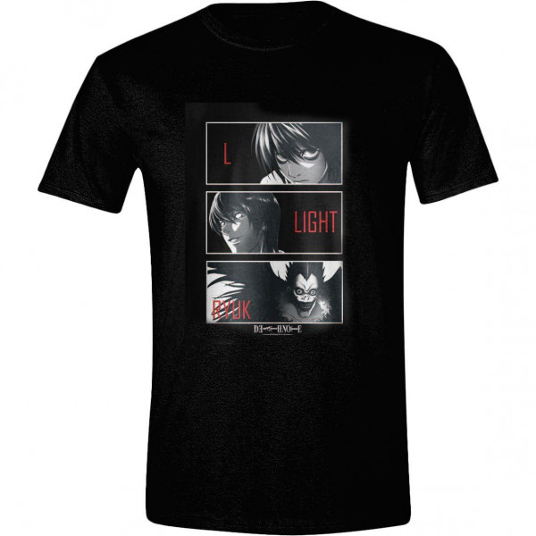 Death Note T-Shirt L, Light, Ryuk