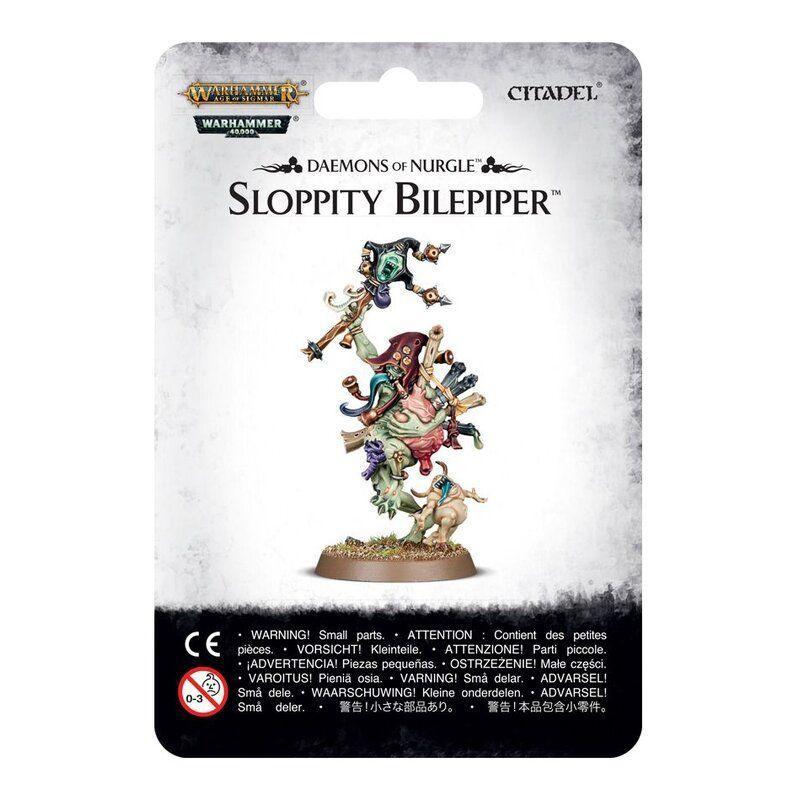 MAGGOTKIN OF NURGLE: Sloppity Bilepiper / SCHLEIMTRIEFENDER GALLDUDLER (83-44) MAGGOTKIN OF NURGLE: Sloppity Bilepiper / SCHLEIMTRIEFENDER GALLDUDLER (83-44)