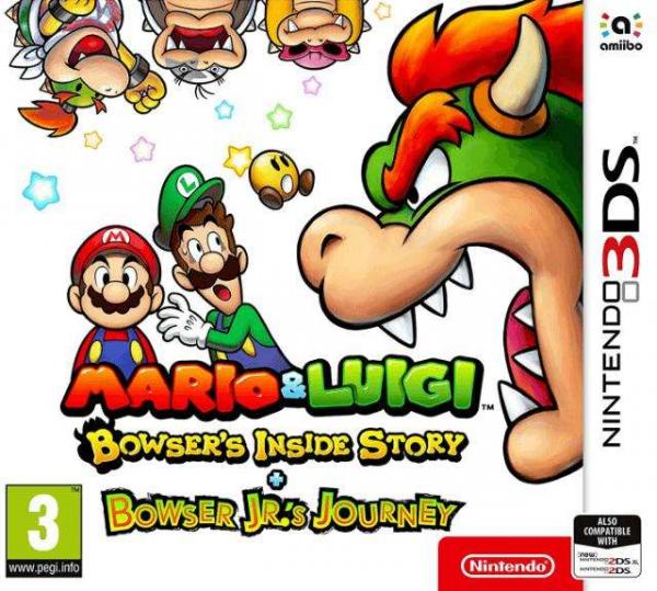 Mario & Luigi: Bowser's Inside Story + Bowser Jr.'s Journey (Nintendo 3DS, NEU)