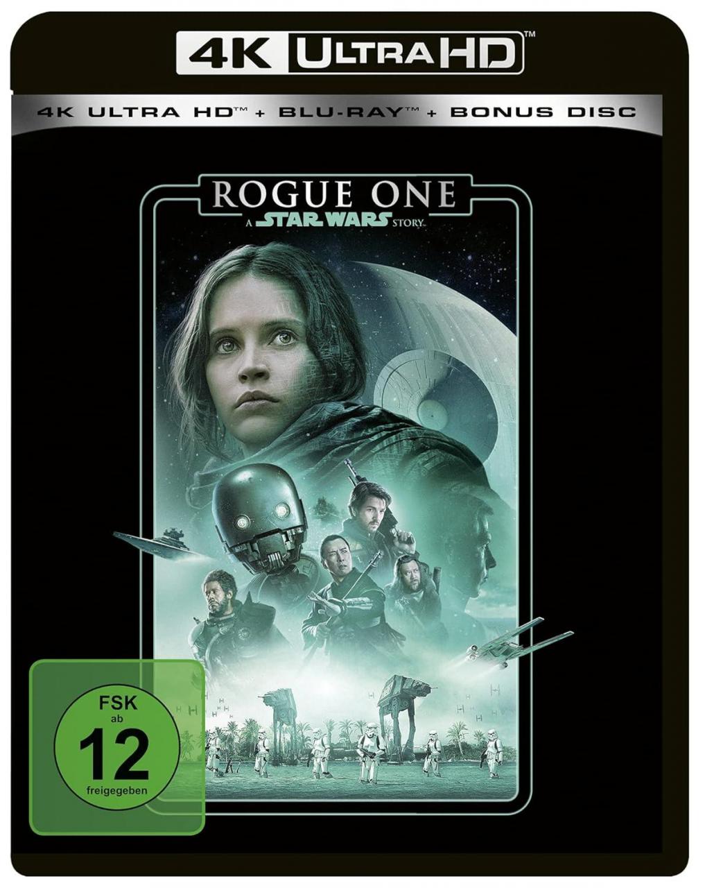 Rogue One: A Star Wars Story - 4K Ultra-HD Edition (Blu-Ray, gebraucht) **