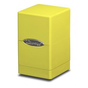 Ultra Pro - Satin Tower Deck Box - Lemon Yellow