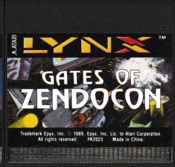 Gates of Zendocon - MODUL (Atari Lynx, gebraucht) **