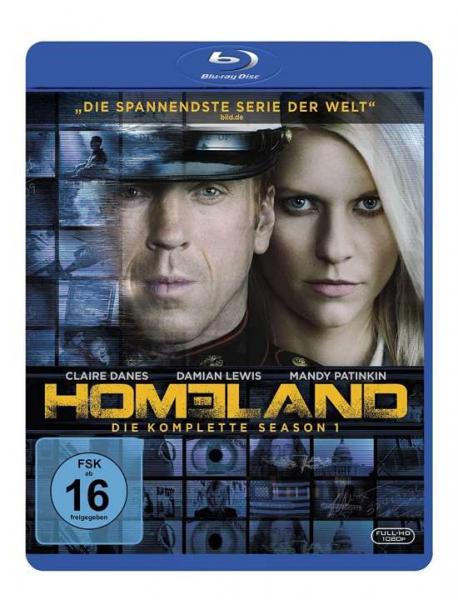 Homeland: Die komplette Season 1 (Blu-Ray, gebraucht) **