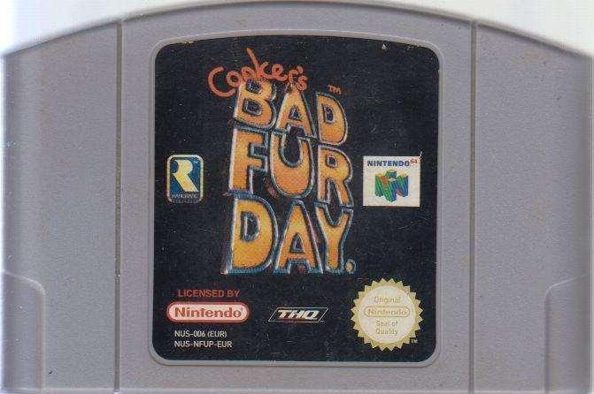 Conkers Bad Fur Day - MODUL (Nintendo 64, gebraucht) ** Conkers Bad Fur Day - MODUL (Nintendo 64, gebraucht) **