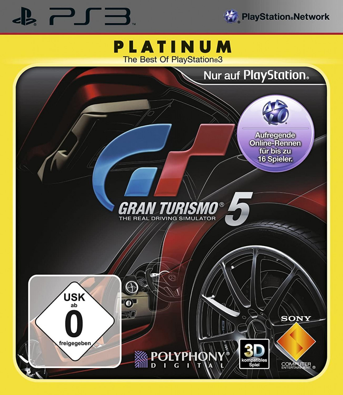 Gran Turismo 5 - Platinum (Playstation 3, gebraucht) ** Gran Turismo 5 - Platinum (Playstation 3, gebraucht) **