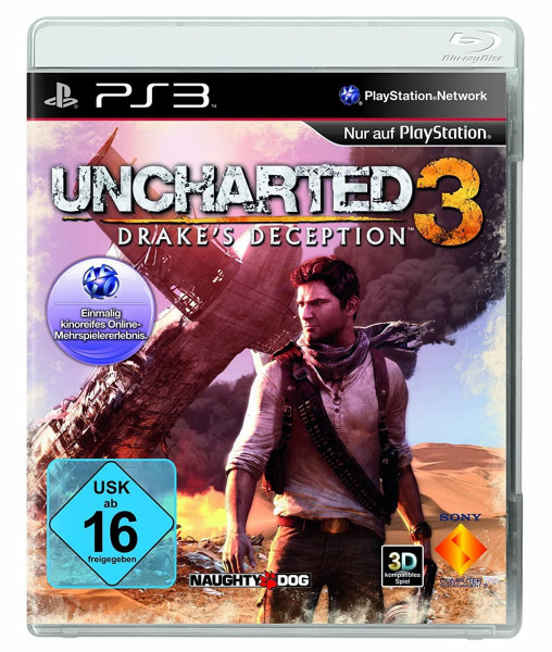 Uncharted 3: Drakes Deception (Playstation 3, gebraucht) **